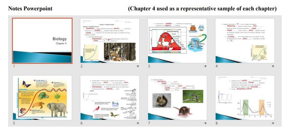 Notes: PowerPoint presentation (Chapter 4 used as a representative sample)