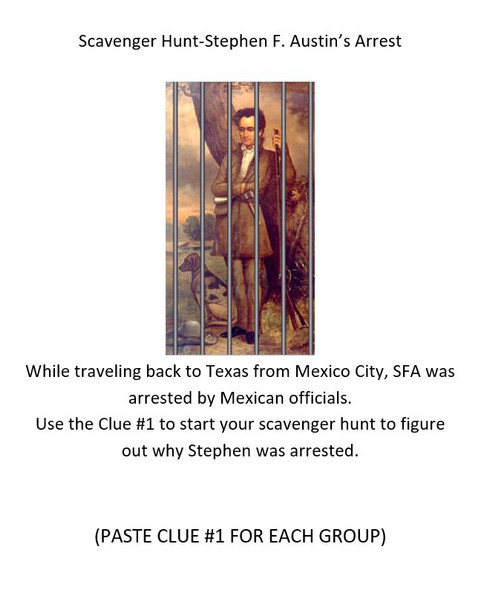 Stephen F. Austin's Arrest Scavenger Hunt