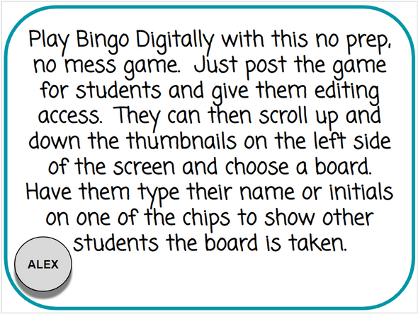 One-Step Equation Bingo - Addition and Subtraction  - Digital and Printable