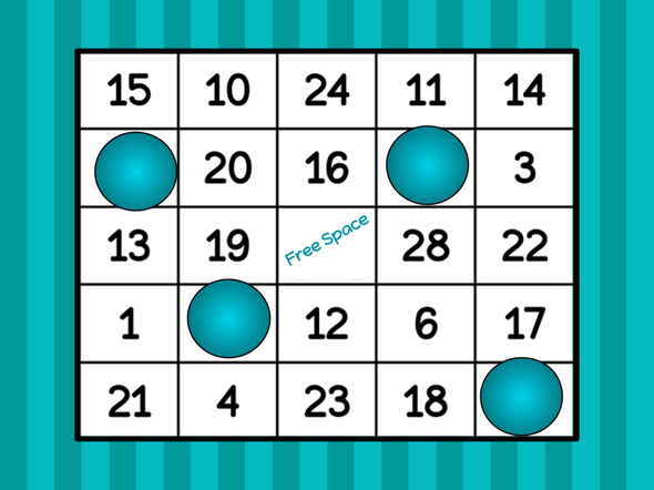 One-Step Equation Bingo - Multiplication and Division