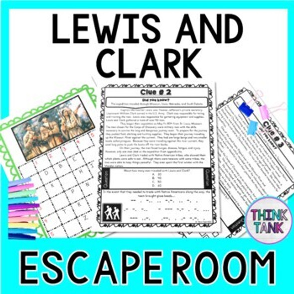 Lewis and Clark ESCAPE ROOM! - Thomas Jefferson