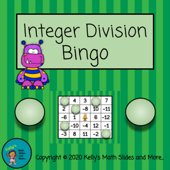 Integer Division Bingo