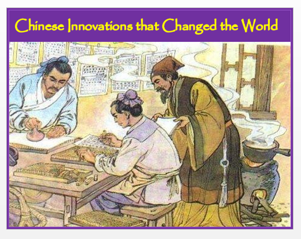 Chinese Innovations that Changed the World + Assessments