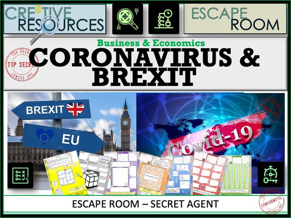 Coronavirus Brexit and UK - Escape Room 