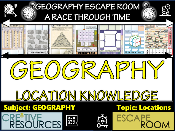 Location Knowledge - Geography Escape Room