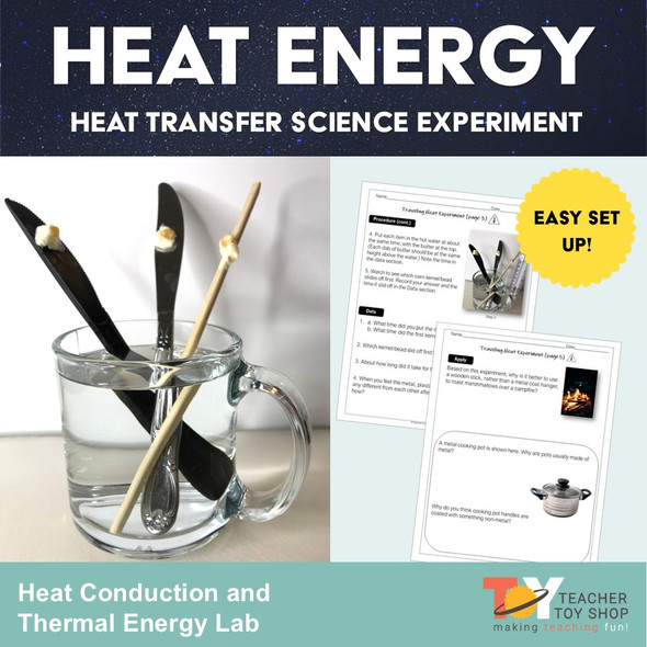 Heat Transfer and Heat Energy Activity | Distance Learning for Google Slides™ + Print