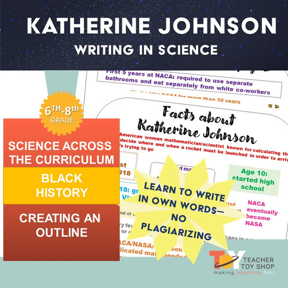 Katherine Johnson | Science Writing Across the Curriculum