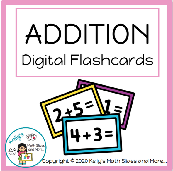 Addition Flashcards - Digital