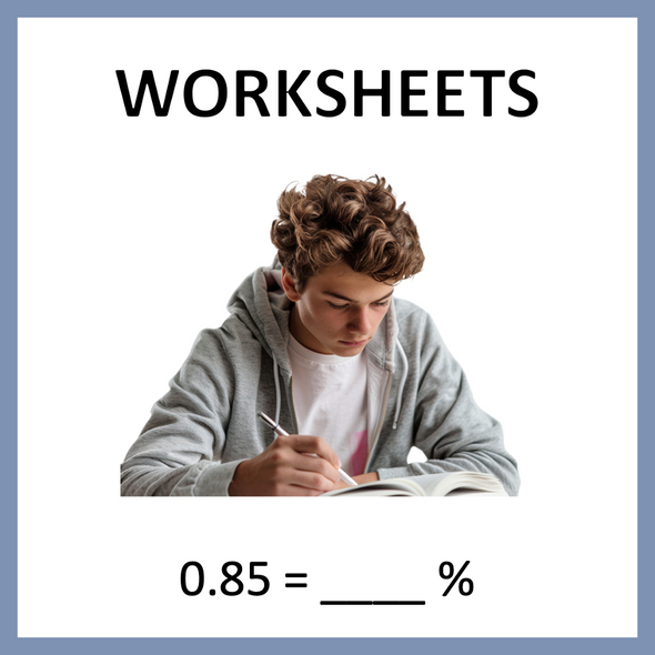 Converting Fractions, Decimals, and Percent