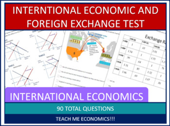 International Economics Foreign Exchange Test Distance Learning Google Forms 1:1