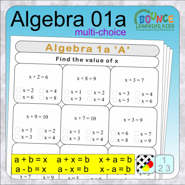 Algebra 1a cover