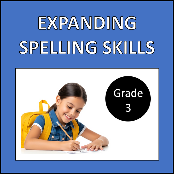 Expanding Spelling Skills: Grade 3 Bundled Activities