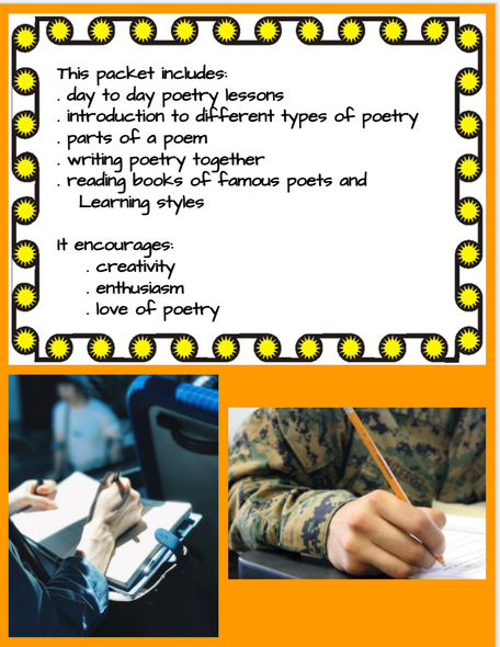 POETRY WRITING UNIT FOR PRIMARY GRADES
