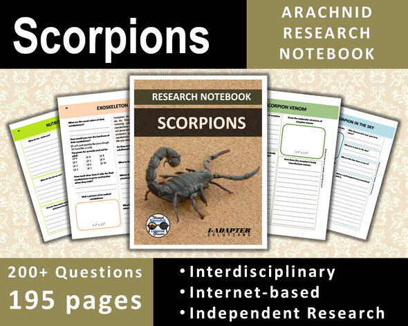 All About Scorpions- Independent Unit Study