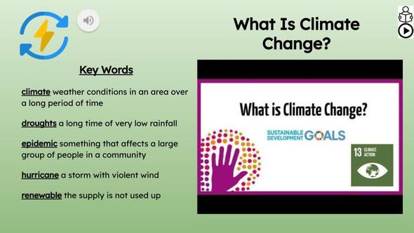 Climate Change Informational Text Reading Passage and Activities