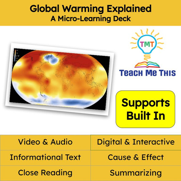 Global Warming Informational Text Reading Passage and Activities