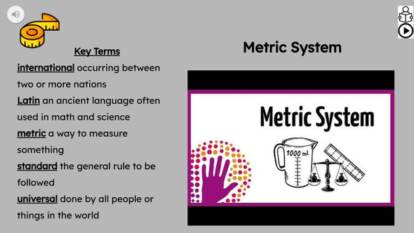 Metric System Informational Text Reading Passage and Activities