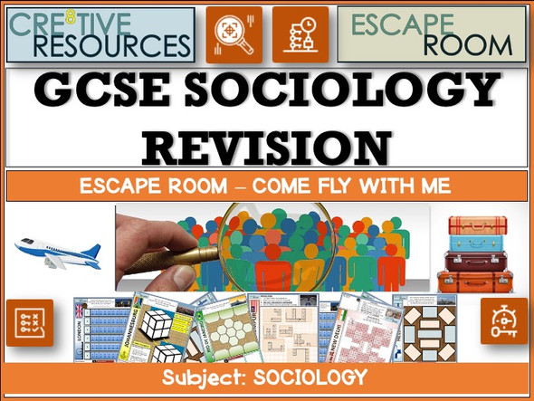 GCSE Sociology  Escape Room 