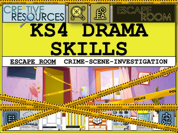 Drama Skills High School Escape Room 