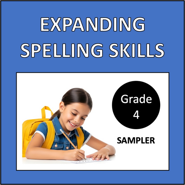 FREEBIE Expanding Spelling Skills: Grade 4 Sampler