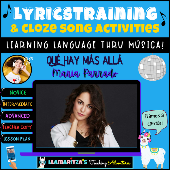 LyricsTraining & Cloze Songs Activities - Qué hay más allá (How Far I'll Go)