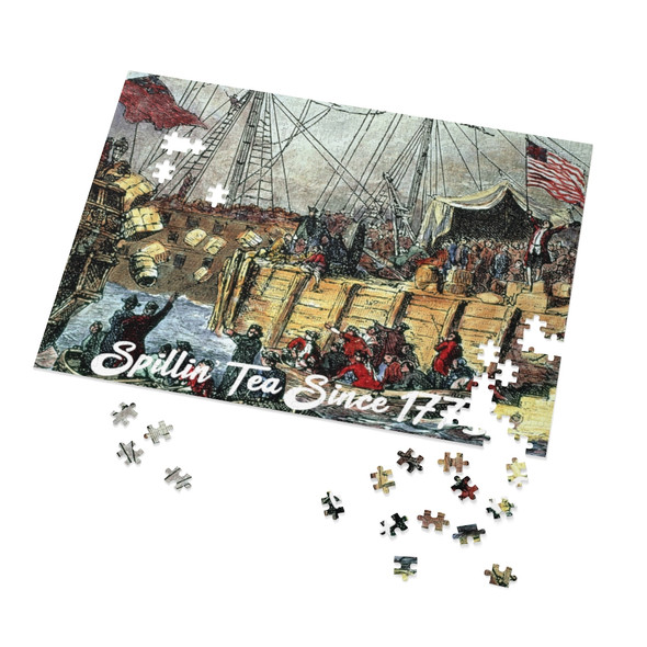 Boston Tea Party Jigsaw Puzzle (252, 500, 1000-Piece)