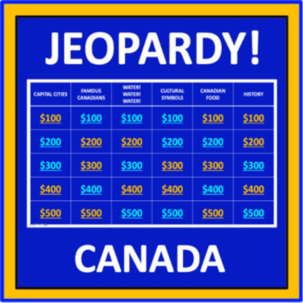 Canada Jeopardy