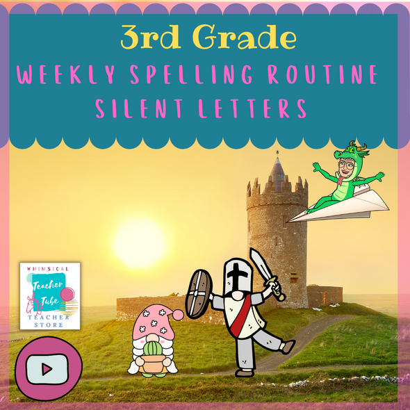 3rd Grade Weekly Spelling Routine-Silent Letters