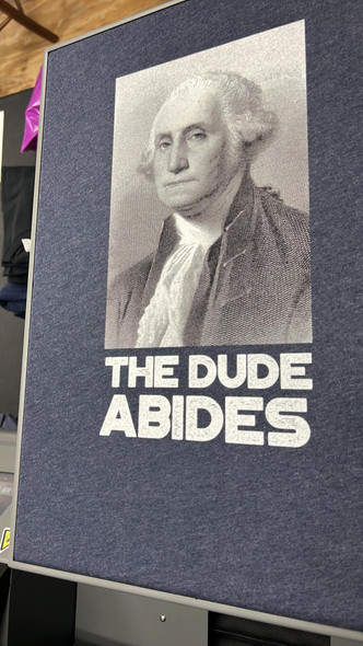 "The Dude Abides" George Washington - Mr. Beat Exclusive