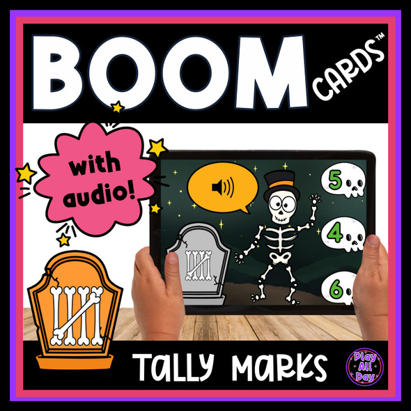 Halloween Tally Marks 1 to 10 | Boom Cards™