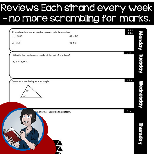 Grade 7 Spiral Math (Ontario Math Curriculum 2020)