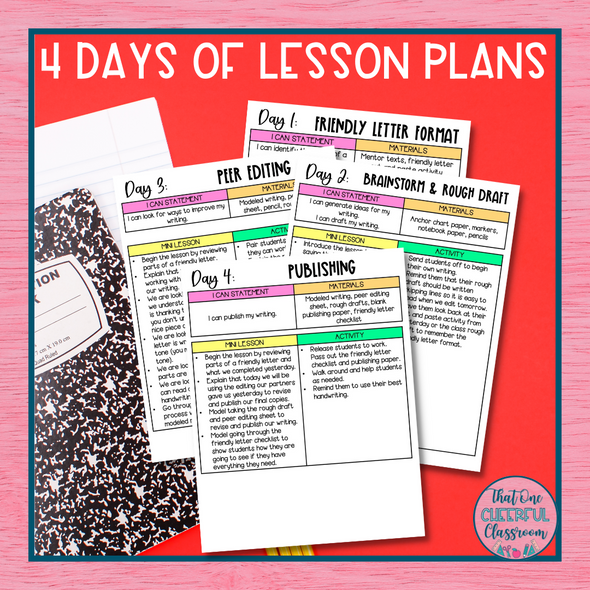 Veteran's Day Friendly Letter Writing Project