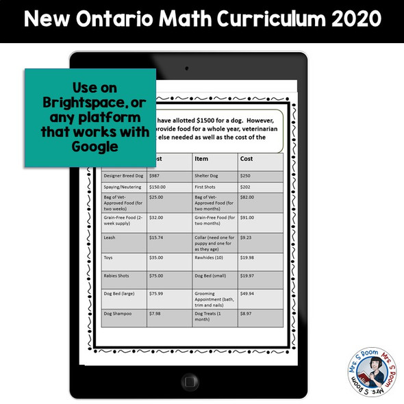 Budgeting is a real-life skill that students can use to practice other basic math skills.