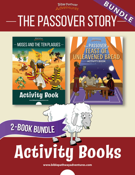 BUNDLE: The Passover Story Activity Books & Lesson Plans