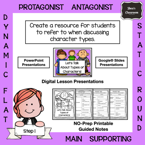 Character Type Analysis Introduction Mini-Unit Character Type Analysis Introduction Mini-Unit