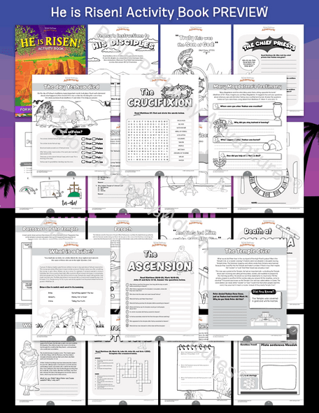 He is Risen! Activity Book