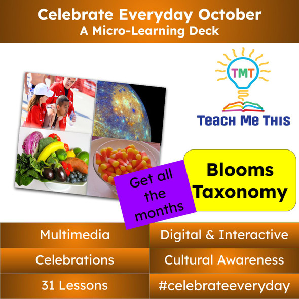 October Celebrate Everyday Calendar