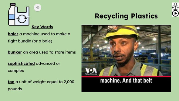 Recycling Plastic Part 1 Informational Text Reading Passage and Activities