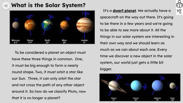 What is a Solar System? Informational Text Reading Passage and Activities