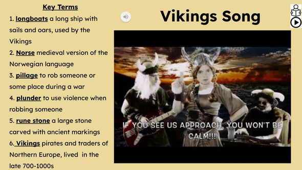 Vikings Informational Text Reading Passage and Activities