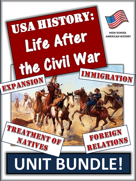 "Reconstruction After the Civil War" Bundle: 80+ Pages/Slides of Resources!