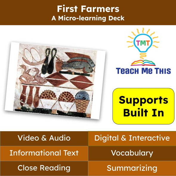 Ancient Farming  Informational Text Reading Passage and Activities