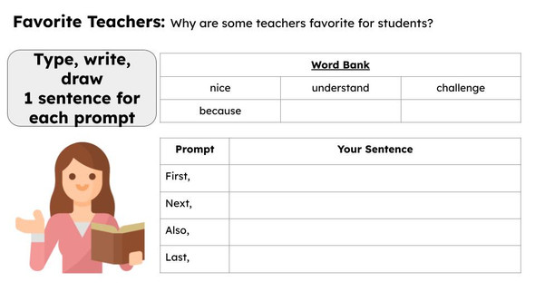 Cause and Effect Writing Prompts and Graphic Organizers