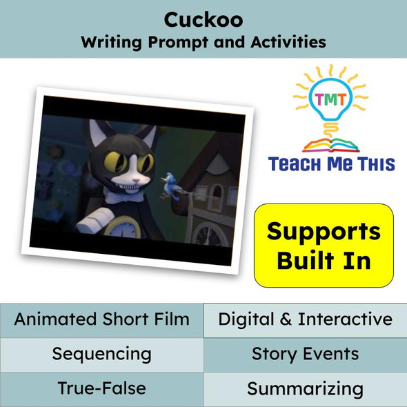 Writing Prompt and Activities: Cuckoo Animated Short Film