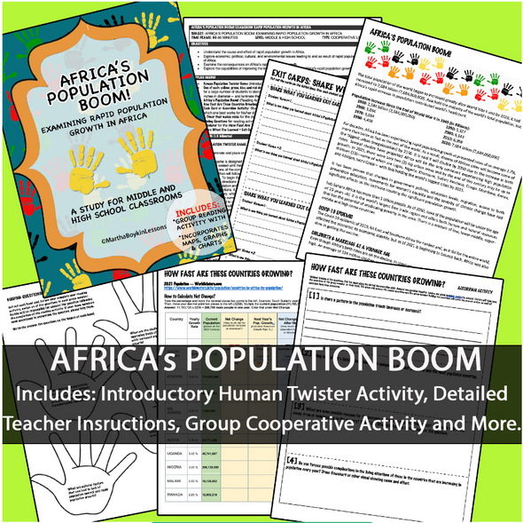 GEOGRAPHY: AFRICA'S POPULATION BOOM!