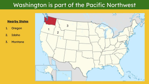 Washington (50 States and Capitals) Informational Text and Activities