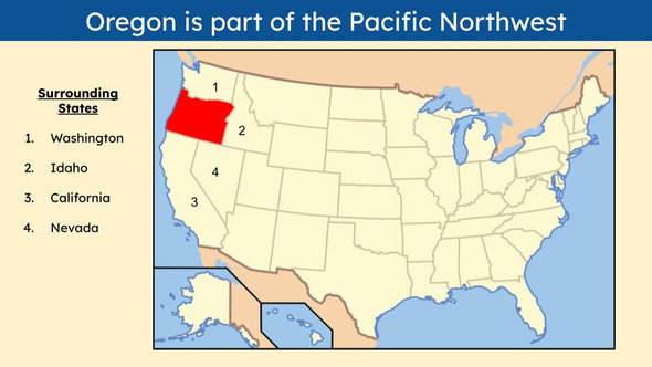 Oregon (50 States and Capitals) Informational Text and Activities