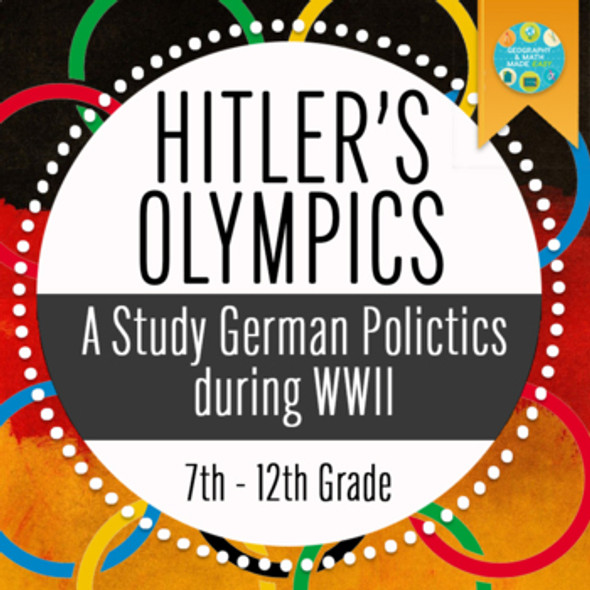 World Geography & Government: Hitler's Olympics of 1936 Propaganda (PowerPoint)