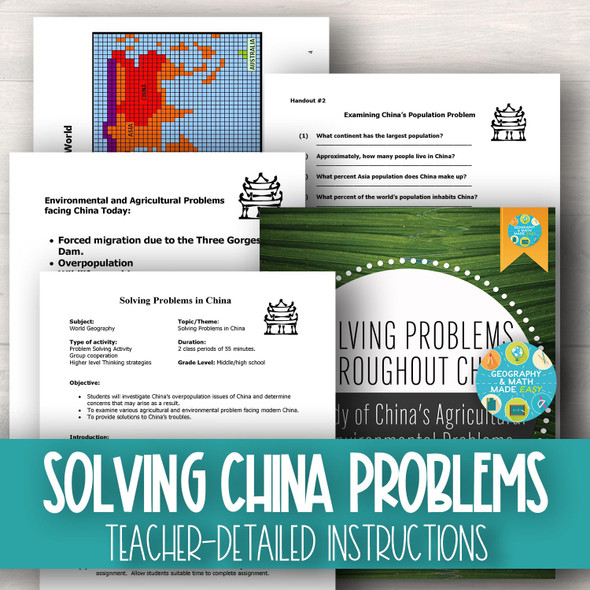 Geography: Solving Problems Throughout China