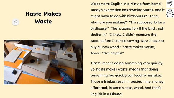 Haste Makes Waste Figurative Language Reading Passage and Activities